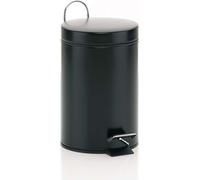 Kela Seau à cosmétiques Graphite Métal noir 26cm 17cmØ 3l, 20903