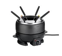 kela Set à fondue électrique à la viande 9pcs, set à fondue pour 6 personnes SIMPLON, fondue au fromage, fondue au chocolat électrique avec fourchettes, support de fourchettes, 800W