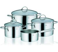 Kela Set de casseroles Cailin acier inoxydable 18/10 argent brillant 4pcs, 10969