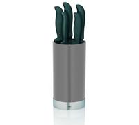 KELA Set de couteaux de cuisine 5 pcs dans un support Acid grey KL-11288