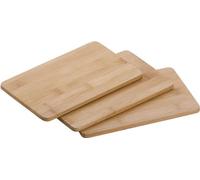 Kela Set de planches à découper 3 pièces en bambou composé de :