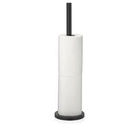 kela Support de Papier Toilette Carta, Ø 15 cm, métal, Noir, Hauteur 57 cm, pour 5 Rouleaux de Papier, 22826