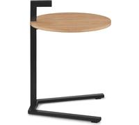 KELA Table d'appoint OAK Table de rangement Table basse noire 24265