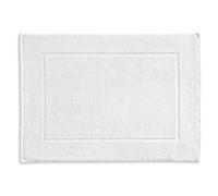 kela Tapis de Bain Ladessa, 50 cm x 70 cm, 100% Coton, Blanc Neige, Lavable à 60° C, adapté au Chauffage au Sol, 23310