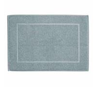 kela - Tapis de bain Lavinia 100 % coton bio 60 x 100 cm bleu - 60 x 100 cm