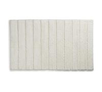 kela Tapis de Bain Megan, 80 cm x 50 cm, 100% Coton, offwhite, antidérapant, Lavable à 30° C, Convient pour Le Chauffage au Sol, 23581