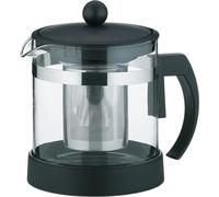 Kela Théière Auron noir verre, PP plastique avec