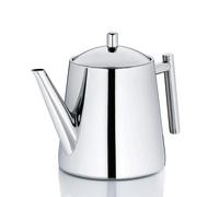 Kela 11356 théière avec filtre amovible, acier inoxydable 18/10, 1,7 litre, 'Ancona', Argenté