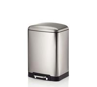 KELA Treteimer Davino silent close 12l 27x23,5cm H:40cm Edelstahl matt