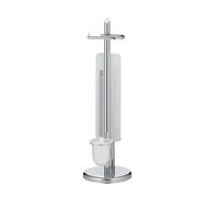 KELA WC set Ken avec support pour rouleau de rechange métal brillant KL-20537