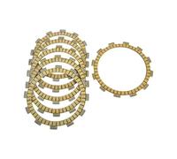 Kelaf Jeu de plaques d'embrayage à friction en fibre 650 CC compatible avec les modèles de moto GV650 Aquila 2006 2007 GV 650 Aquila I 2008 2013(5pc width 1pc narrow)