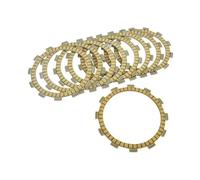 Kelaf Jeu de plaques d'embrayage à friction en fibre 650 CC compatible avec les modèles de moto GV650 Aquila 2006 2007 GV 650 Aquila I 2008 2013(8pc width 1pc narrow)