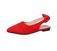 Kelandoom 2026 Baskets D'Été pour Femme Mules Talon Sandale Plateforme Bloc High Chaussures De Danse Basket Marche Pantoufles Comfy Piscine Et Plage avec Bande Élastique - (Red,40)