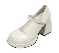 Kelandoom Basket Femme Sabot Bloc Compensées Sandales avec Support De Orthopédique Chaussures Chic Baskets Orthopédiques Tendances Durables Et Polyvalentes Printemps Eté (White,38)