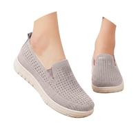 Kelandoom Basket Femme Sandales D'Été Anatomiques Chaussures Marche De Ballerine Confortable Compensées Pantoufle Sabot Moto Respirant Amortissement Accru des Pieds Pas Cher (Beige,37.5)