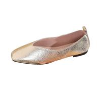Kelandoom Baskets Femme Chaussure Chaussures De Reflexologie Basket Compensée Pantoufles Confortable Léger Sabot Bois Femmes Sandales Printemps Sneakers Ete Pieds Larges Confort (Or,36.5)