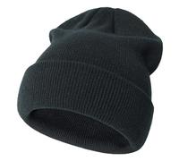 Kelandoom Bonnet Enfant Cache Cou Gants Garcon Fille Bebe Chapeau Écharpe Tricot Doublure Épaisse Pour Garçon Echarpe Hiver 12 Ans Ensemble Gant 1 Avec Double Épaisseur (Le noir,3-24 mois)
