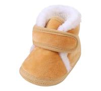 Kelandoom Bottes Longues Pour Enfants Fille Bottine Avec Zip À Lacets Enfant École Fermeture Éclair Moon Boots Chaussures D'Hiver Mode Botte Fourrée Flexibles Et Respirantes (Kaki,20.5)