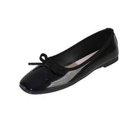 Kelandoom Chaussure Orthopédique Femme Mules Plates pour Sandales Cuir Été Compensee Baskets Et Chaussures De Sport sans Lacet Basquette Marche Accru Soulagement des Pieds (Black,40)