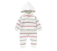 Kelandoom Combinaison De Neige pour Enfants Fermeture Éclair Barboteuse Bébé d'hiver Enfants Manteau Hiver Fille Ours Grenouillère en Polaire Veste Vêtements Tenue (Blanc,12-18 Mois)