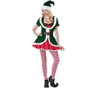 Kelandoom Costume Mère Noël Déguisement Lutins Lingerie Sexy Santa Robe Noel Femme Costume Mere Noel Femme Lingerie De Noël Pour Femme Coktail Soirée Fete Robe De Noel