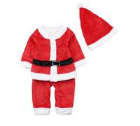 Kelandoom Ensemble Bebe Garçon Noel Costume Pour Le Carnaval Enfant Bébé Pull De Noël Barboteuse Tenue Fille Body 0-3 Mois Hiver 2 Ans Famille Impirmé Des Cerfs Pere
