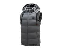 Kelandoom Gilet Chauffant Homme Non Batterie Externe Incluse -,Veste Thermique Doudoune Longues Manche Chauffante Homme Etanche Et Lavable En Machine Pour Moto Pêche Chasse Camping