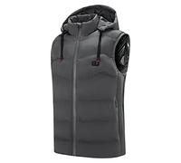 Kelandoom Gilet Chauffant Hommes Et Femmes Sans Batterie,Veste Longues Manche Chauffante Homme Électrique Usb Vêtement Gilet Chaud Vêtement De Chauffage Pour Moto Chasse Pour Moto Chasse