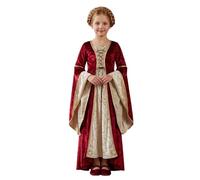 Kelandoom Halloween Carnaval Noël Noel Costume Médiéval Pour Enfants, Idéal Halloween Et Les Pièces De - Élégant Ensemble Cour Européenne Enfants (Mint Green, Xl)