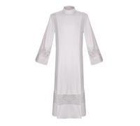 Kelandoom Halloween Carnaval Noël Noel Costumes De Cosplay Pour Toutes Les Occasions : Élégante Robe Prêtre Médiévale En Dentelle Complexe, Parfaite Soirées À Thème Et Événements (Wh1, Xxl)