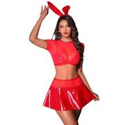Kelandoom Halloween Carnaval Noël Noel Tenue De Cosplay Style Cour Pour (Red, S)
