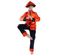 Kelandoom Halloween Carnaval Noël Noel Tenues Élégantes Pour Jeunes, Inspirées Des Traditionnelles, La Scène Et Les Fêtes Enfants Spectacles Festivals (Red, 10-12)