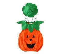 Kelandoom Halloween Costume Bebe Barboteuse Bébé Garçon sans Manche 3 Ans Chapeau Citrouille Enfant Deguisement 18 Mois Ado Chucky Cadeau pour Les Nourrissons De 0-18 Fille (2#Orange,6-12 Mois)