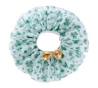 Kelandoom Jupe Tutu en Tulle pour Filles Ballet De Danse-Jupes Robe Mere Fille Assortie Vintage Années 50 Pin Up Costume Carnaval Déguisement Enfant Enfants Danse 80'S (Vert,1-3 Ans)