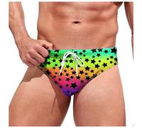 Kelandoom Maillot De Bain pour Homme Le Slip Francais Homme Maillot De Bain Homme Boxer 14 Ans Bermuda Blanc Garçon Short Cuisse Anti Frottement Culotte Soie 2025 Maillot de Bain Homme Piscine