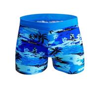 Kelandoom Maillots De Bain Garçon Imprimé Board Short Ado Maillot Enfant Garcon Piscine Pas Cher 14 Ans Arena Boxer Calecon Bermuda Plage Été Sechage Rapide Lot Slip 6/8 (Bleu,10-12 Ans)