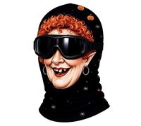 Kelandoom Masque Cagoule Intégral À Impression 3D Visage Réaliste Facial Respirant Balaclava d'hiver Novelty Full Head Winter Cagoules Homme Idéale pour Le Ski Et Les Fêtes