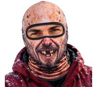 Kelandoom Masque Cagoule Intégral À Impression 3D Visage Réaliste Facial Respirant Balaclava Polyester Coupe-Vent Thermique Hiver Cache-Cou Cagoules Homme Tour De Cou Drôle et Extensible