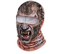 Kelandoom Masque De Ski 3D Facial Respirant Balaclava Cagoule Respirante Polyester Élastique Couverture Totale La Tête Cagoules Homme pour Le Vélo Les Festivals Raves Activités Plein Air
