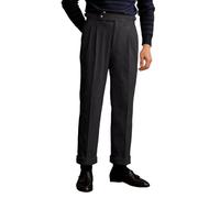 Kelandoom Pantalon Jogging Homme Pas Cher Cargo De Travail pour Décontracté avec Taille Short VTT Lin Bleu Japonais en Velours Kirakuco Large d'hiver Poche Running Vetement (Le Noir,32)