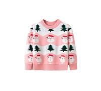 Kelandoom Pull De Noël pour Garçons Filles,Noël À Rayures Petits Et Filles T-Shirt Noel 14 Ans Garçon Ridicule Vetement Bebe Fille Idée Cadeau en Tricoté Garcon
