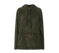 Kelandoom Pull-Over Regular Fit Homme Sweat-Shirt Oversize À Col Rond Sweat A Capuche Jaune Et Noir Sweats Manches Longues De Base Pulls Veste Longue Mi Saison Pull en V Loup (Vert,XL)
