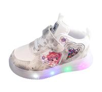 Kelandoom Sandales D'Été pour Filles Et Garçons Chaussures Sport Orthopédiques Femme Bout Ouvert Sandale Enfant Fille 33 23 Chaussons 35 Cadeau Soirée Mariage Noël Carnaval (Blanc,27.5)