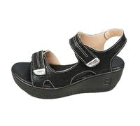 Kelandoom Sandales Femme Plates Spartiates Confortables Été avec Brides pour Plage Vacances et Quotidien Décontractées Mode Bout Ouvert Nue Pied Legere Chic Pieds Larges