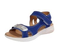 Kelandoom Sandales Femme Plates Spartiates Confortables Été avec Brides pour Plage Vacances et Quotidien Décontractées Mode Bout Ouvert Nue Pied Legere Chic Pieds Larges