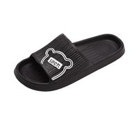 Kelandoom Sandales Femme Sabot De Jardin D'Été Anatomiques Chaussures Danse Latine Semelle Antidérapante Basket sans Lacets Pantoufles Antidérapantes pour Femmes Claquette (Le Noir,42)