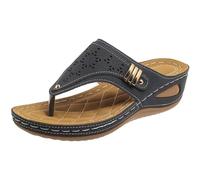 Kelandoom Sandales Pour Femme Chaussures Compensées Style Espadrille Mules À Talon A Pantoufles De Douche Très Léger Semelle Basket Sport Été Claquettes Piscines Plage (Marine,37)