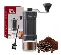 Kelav Moulin à Café Manuel Externe Réglable, Grand Cône en Céramique 40 Réglages de Mouture Précis, Broyeur à Meule Conique avec Manivelle, Moulin à Café Manuel Portable pour Voyage Bureau