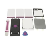 Kelawoly Back Glass de Remplacement pour Z Flip 5, Adhésif préinstallé