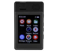 Kelawoly Baladeur MP4 Portable avec écran de 2,5 Pouces, Stockage 32 Go | Lecteur de musique Bluetooth 5.3, qualité sonore HiFi, caméra rotative 5MP, enregistreur vocal, autonomie 50H, Type-C